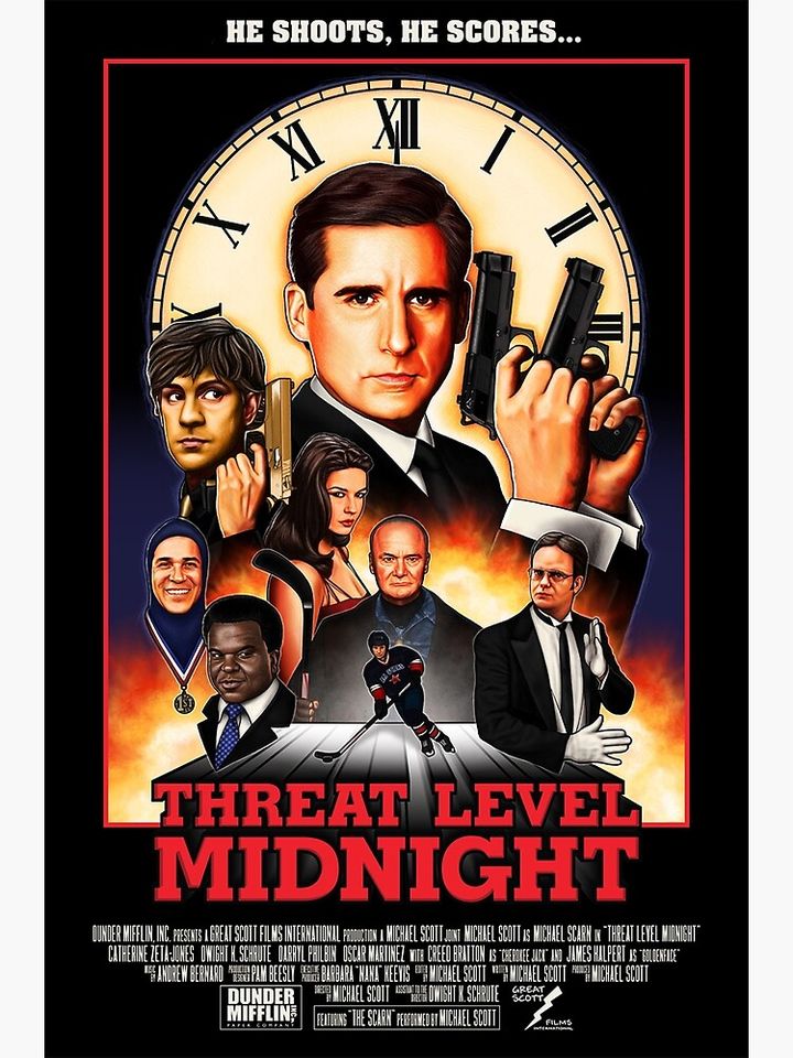 Threat Level Midnight Poster
