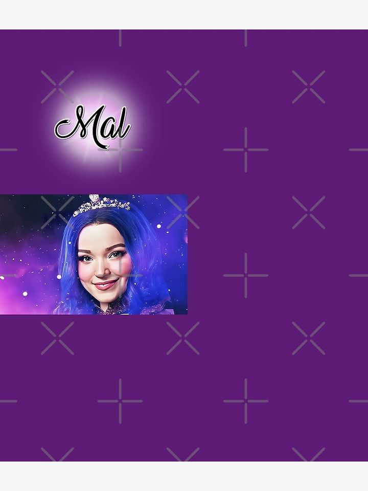 Mal Purple Queen - Descendants 3 Wedding Backpack