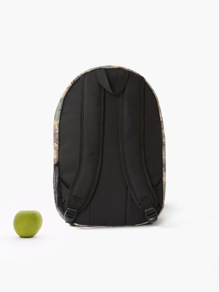 Green/Brown/Grass Combat Pattern Backpack