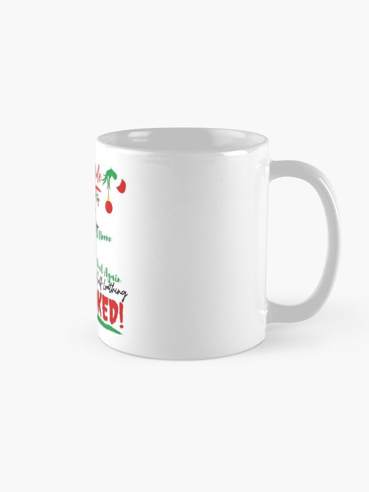 Christmas Schedule Coffee Mug