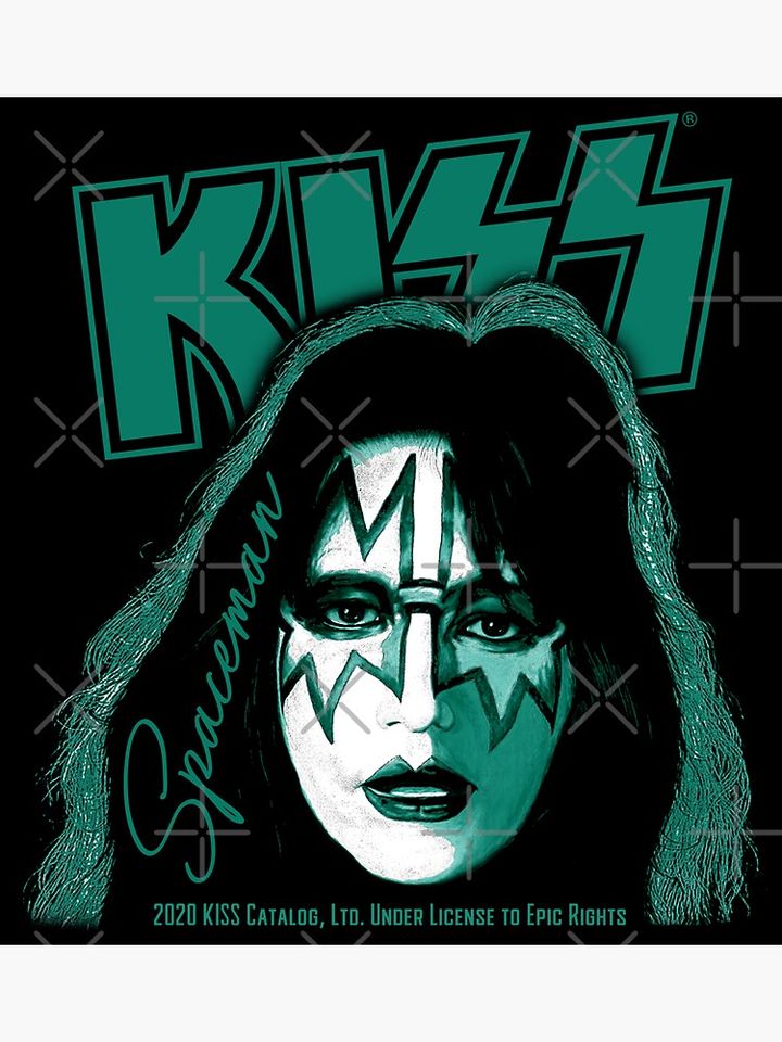 The Spaceman Rock Band Sticker