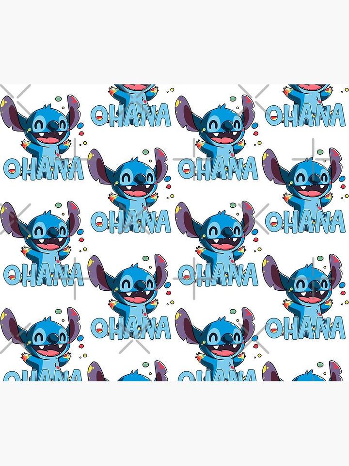 Cute Lilo and Stitch Throw Blanket – Cozy Decorative Bedding Cover