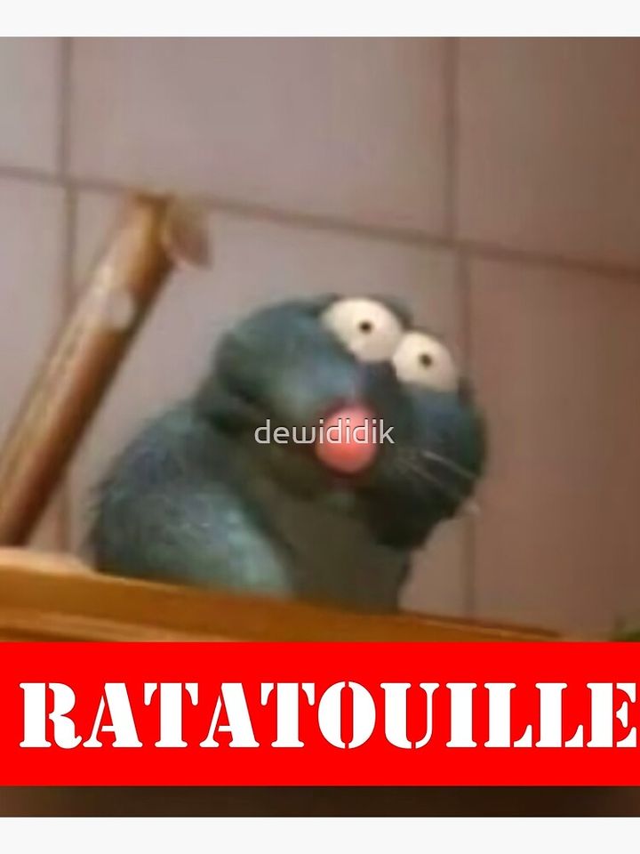 Ratatouille meme tikus Apron