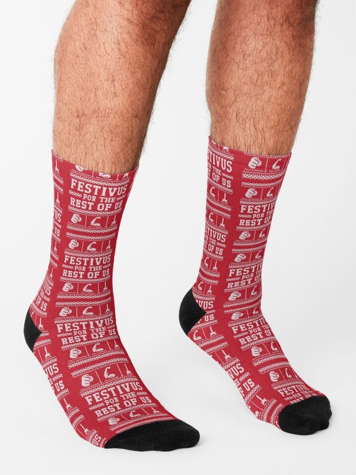 Festivus for the Rest of Us Socks