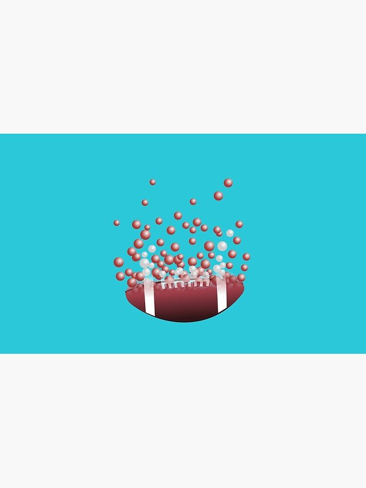 Football dissolves into bubbles Coffee Mug