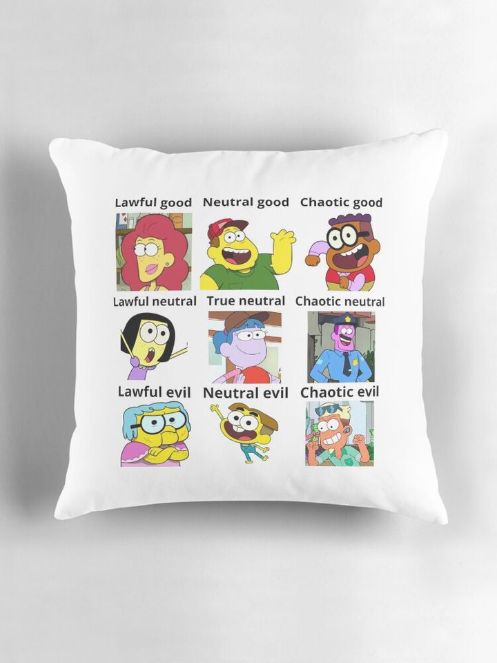 Big city greens characters Pillow