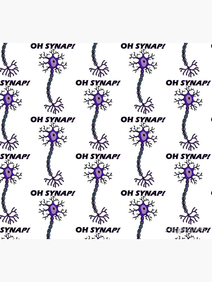 Neuron - Oh Snap! - Science Pun  Socks