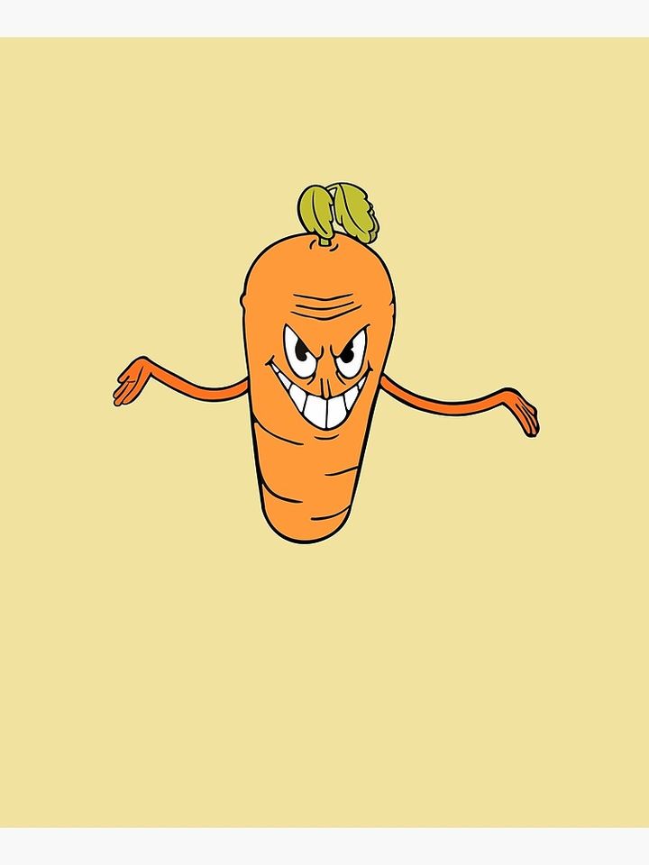 Carrot boss Cuphead Apron