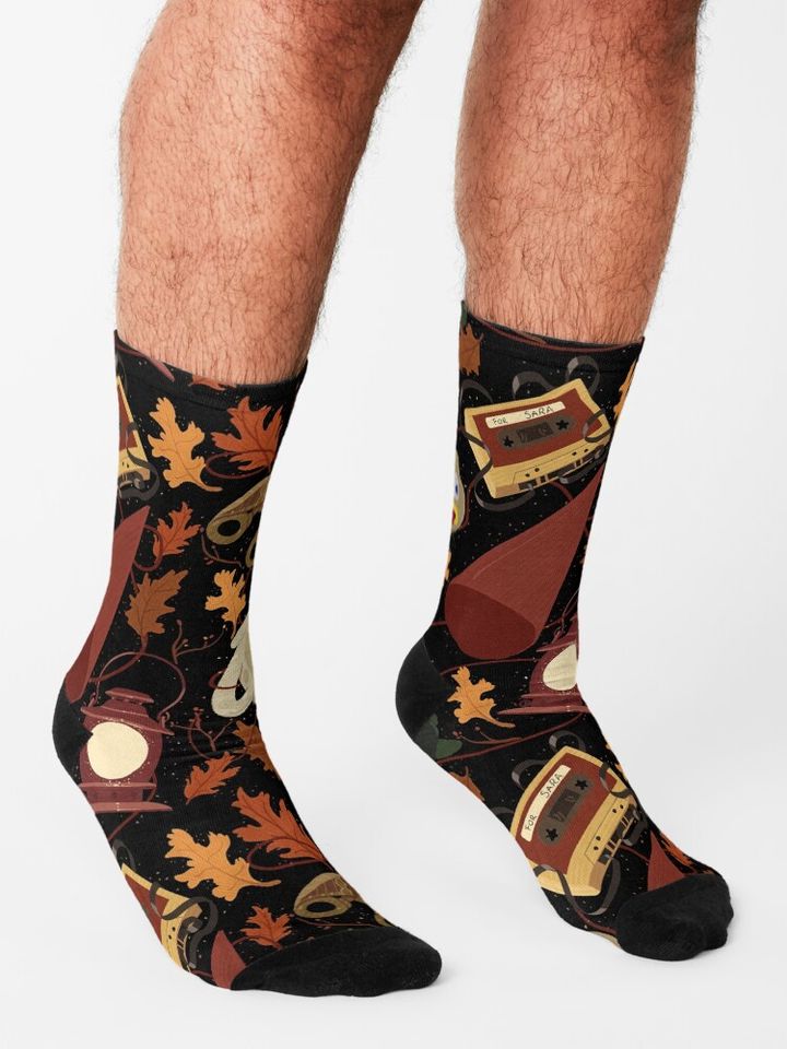 Over the Garden Wall Pattern Socks