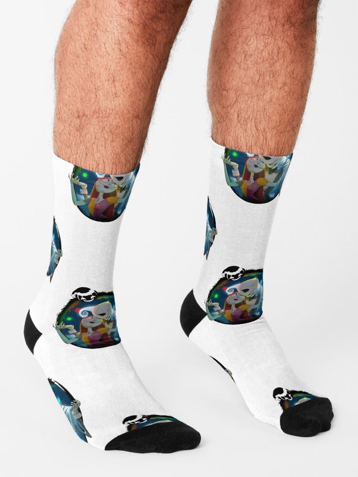 Jack and Sally  Socks
