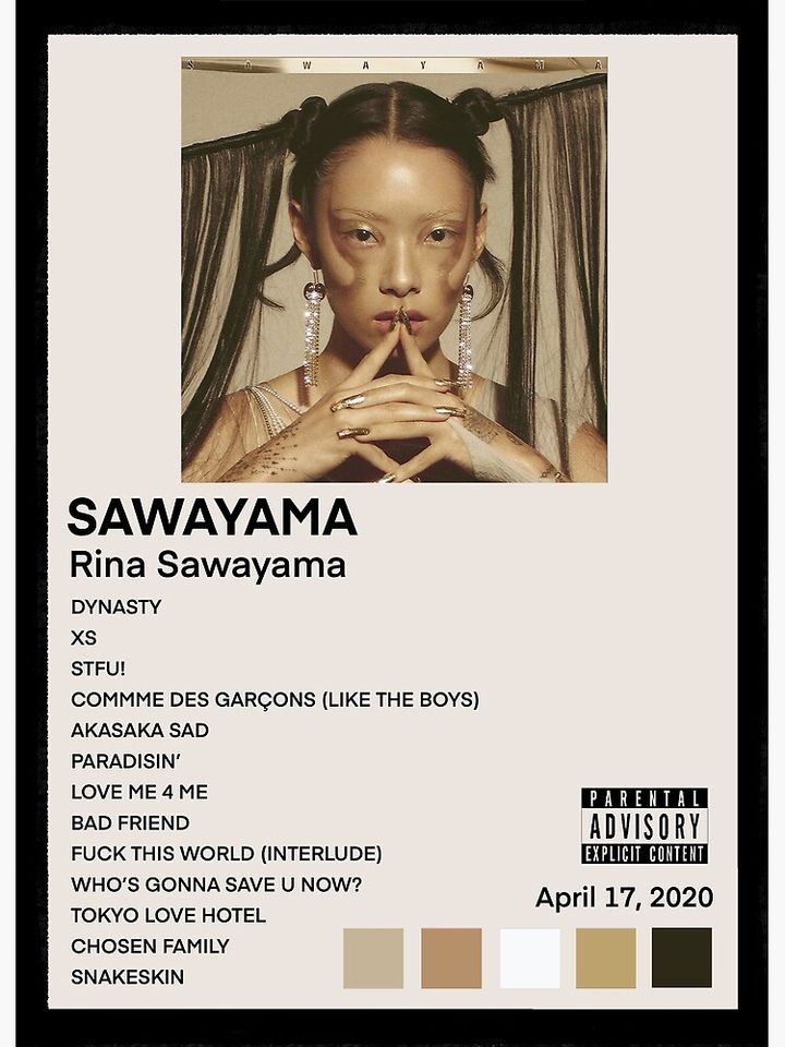 SAWAYAMA Premium Matte Vertical Poster