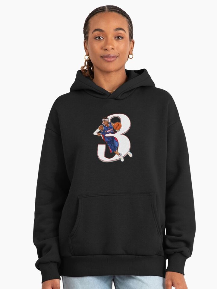 Allen Iverson All Star game Premium Oversized Hoodie