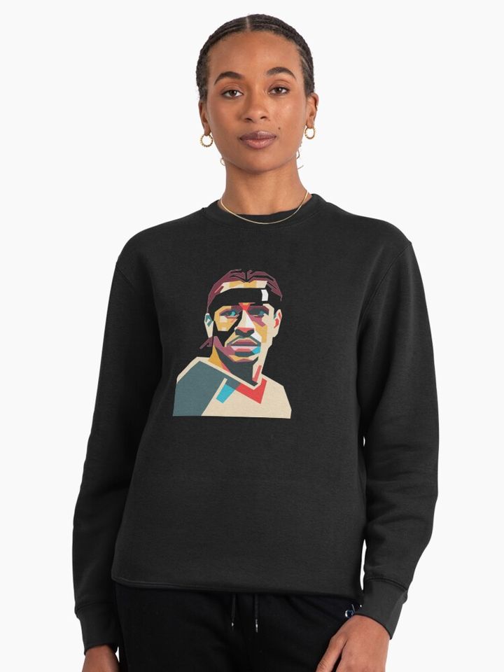 Colorful Allen Iverson All Star game Pullover Sweatshirt