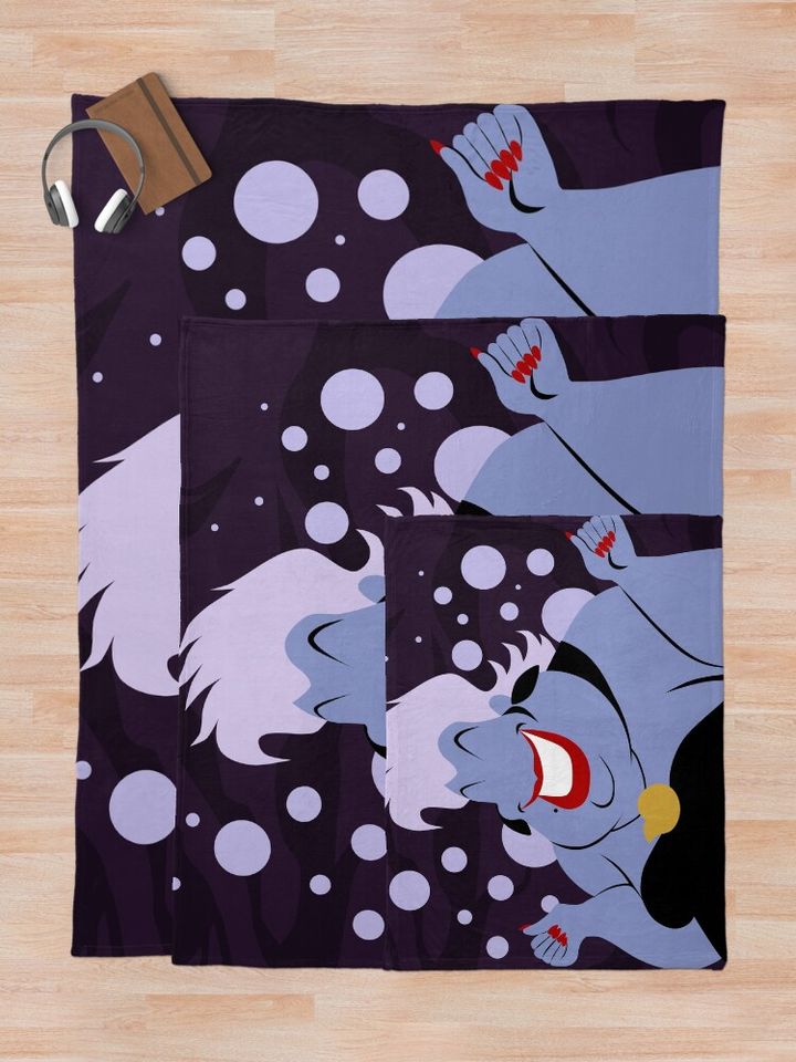 Minimal Ursula Throw Blanket