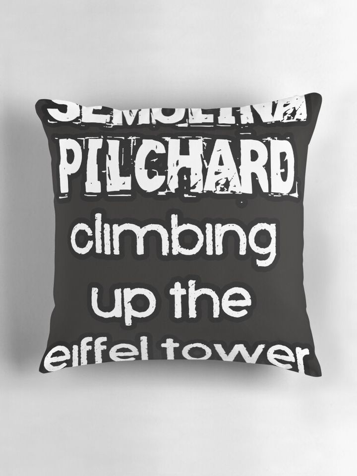 Semolina Pilchard - I Am The Walrus Pillow