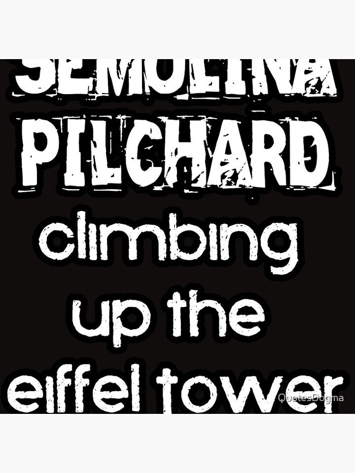 Semolina Pilchard - I Am The Walrus Pillow