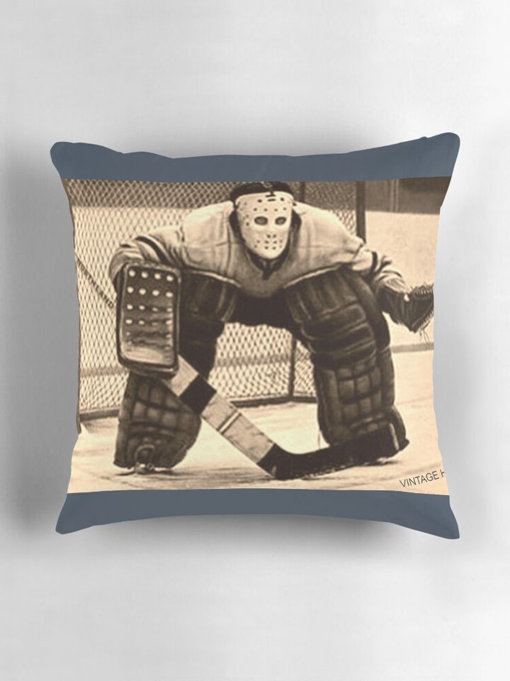 Goalie Hockey classic Pillow