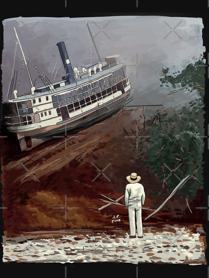 Fitzcarraldo Burro Illustration T-Shirt