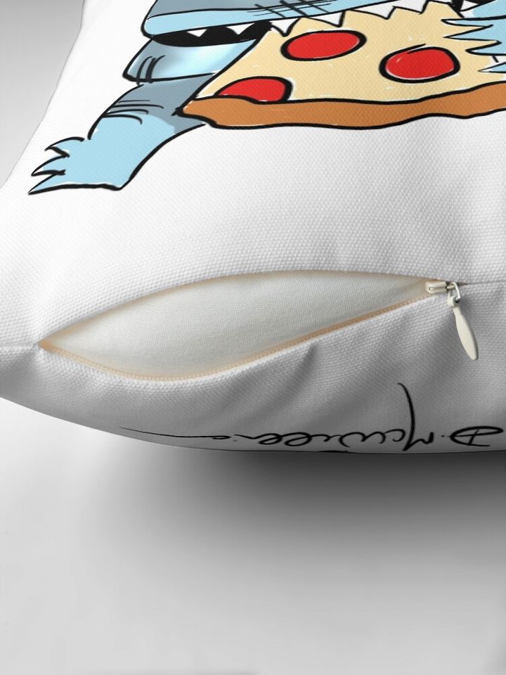 Jeff the Land Shark  Pillow
