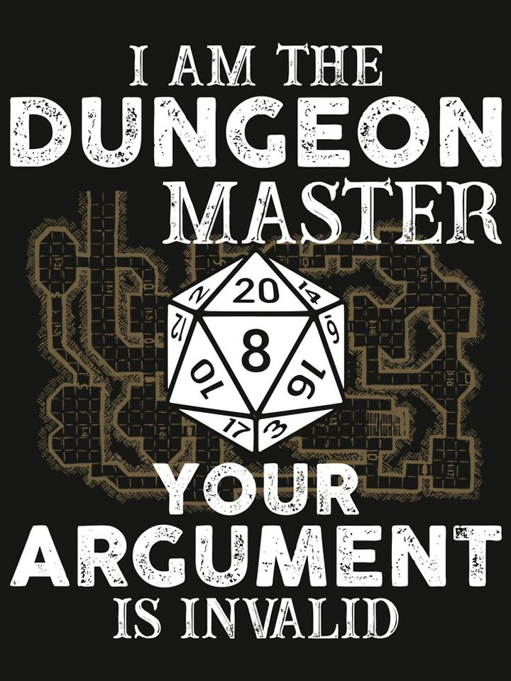 Dungeons and Dragons Dungeon Master Premium T-Shirt