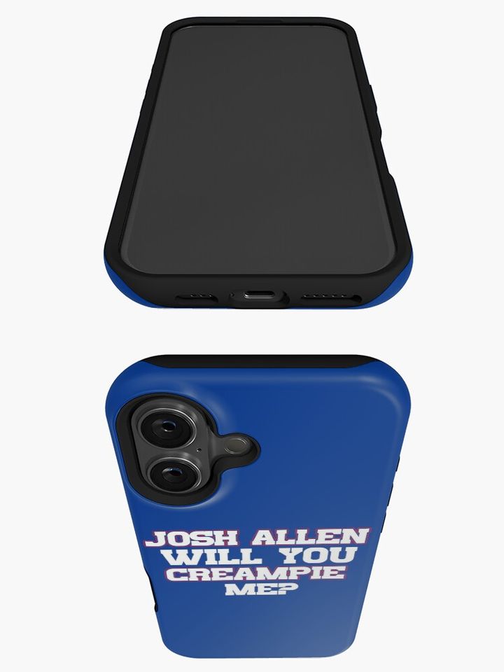 Josh Allen Will You Creampie Me iPhone Case, Gift For Fan