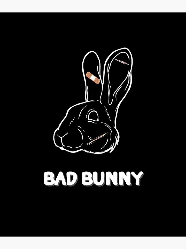 Bad Bunny Canvas - Bad Bunny merch