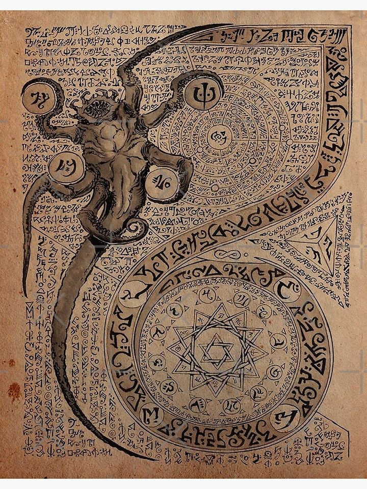 Necronomicon Canvas