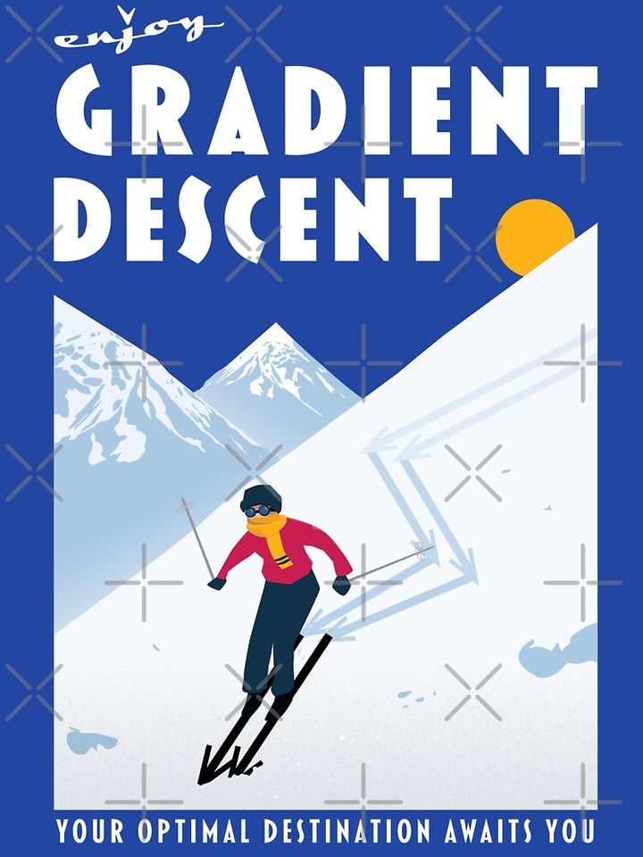 Enjoy gradient descent Zipped Hoodie