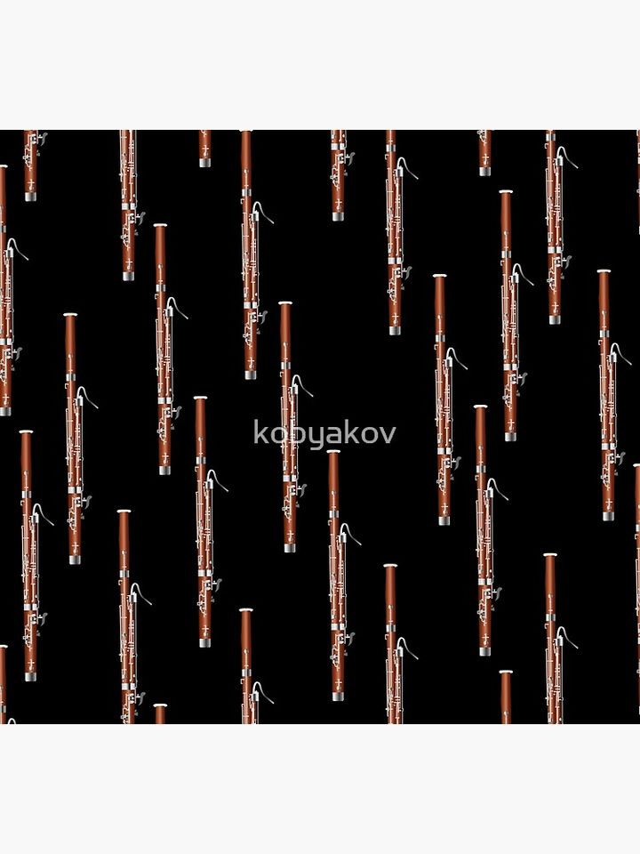 Bassoon on black Socks
