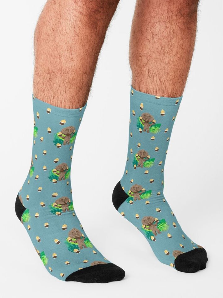 Here For The Dole Whip Socks
