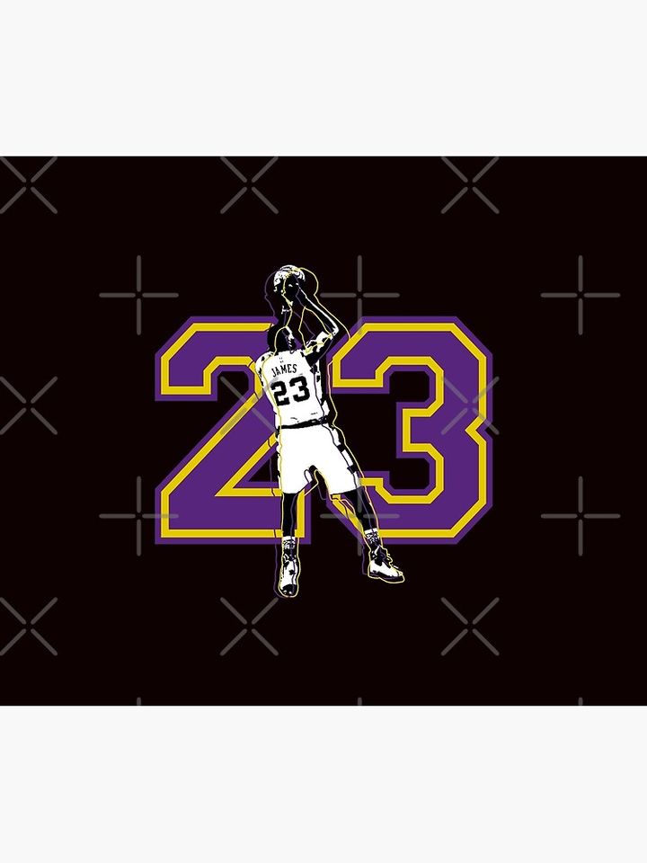 Lebron James 23 Throw Blanket, Gift for Fan