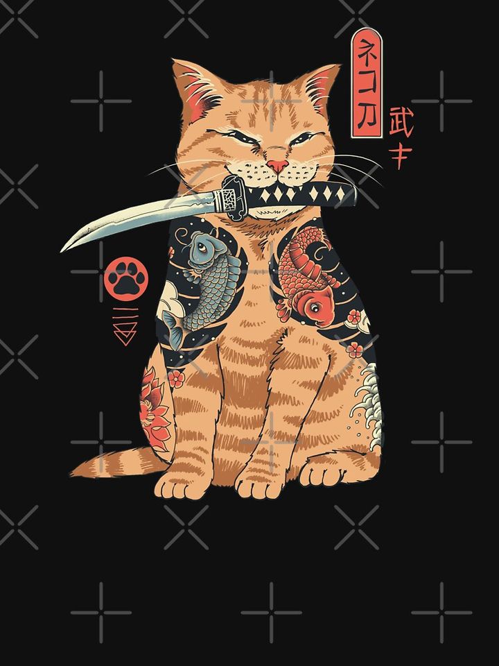 Catana Classic Funny Cat T-Shirt