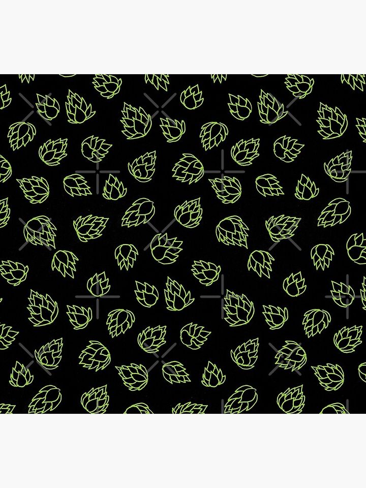 Hop Cone Pattern Socks