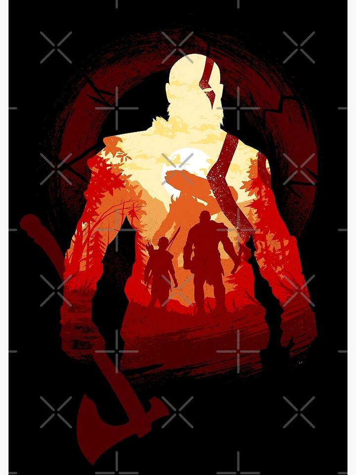 Adventure with the Gods Premium Matte Vertical Poster