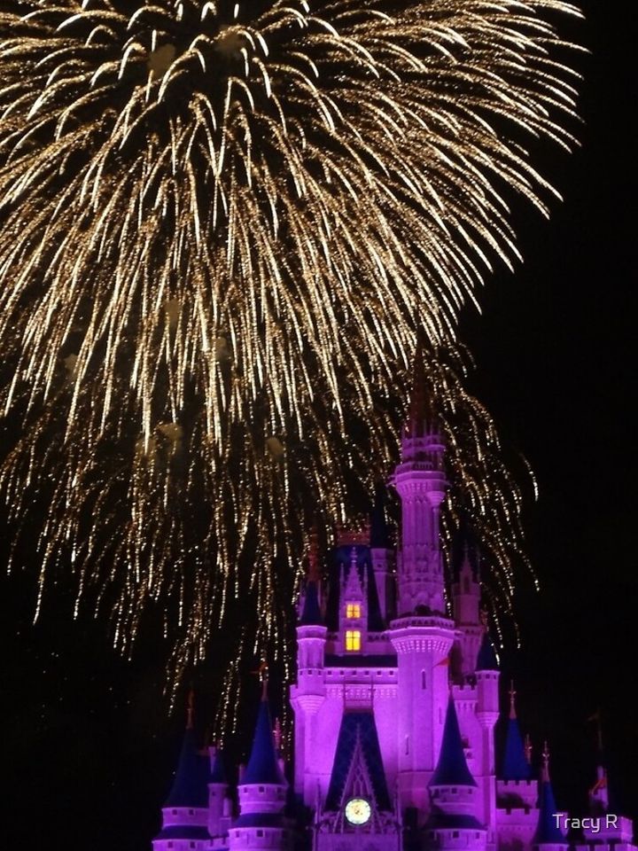Magic Kingdom Fireworks iPhone Case
