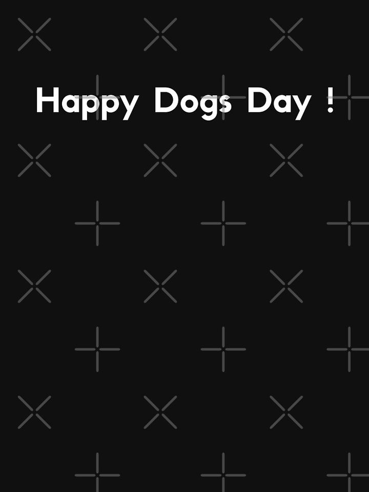 Happy Dogs Day Lightweight Sweatshirt