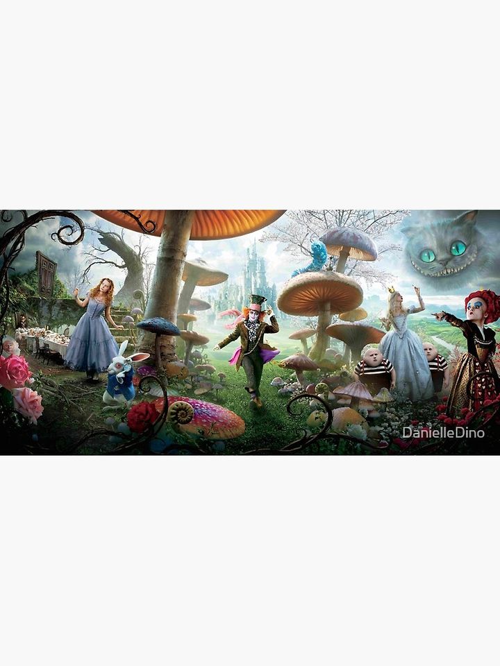 Alice In Wonderland Premium Matte Vertical Poster