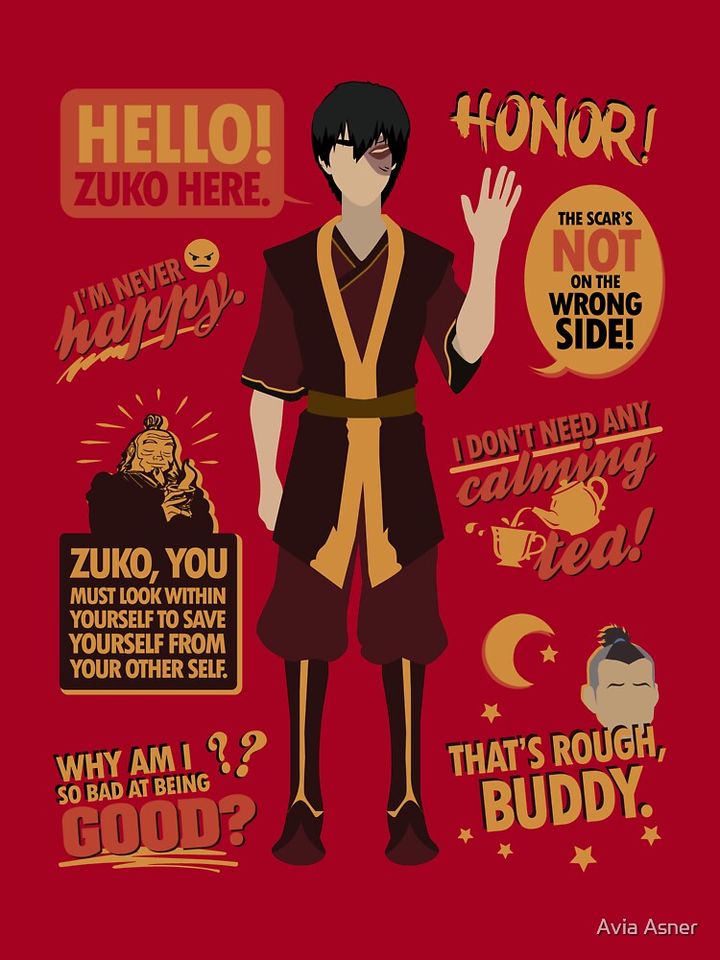 Hello, Zuko Here! Kids T-Shirt