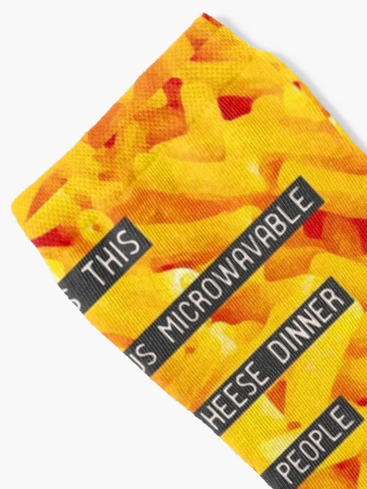 The Macaroni and Cheese Prayer Socks