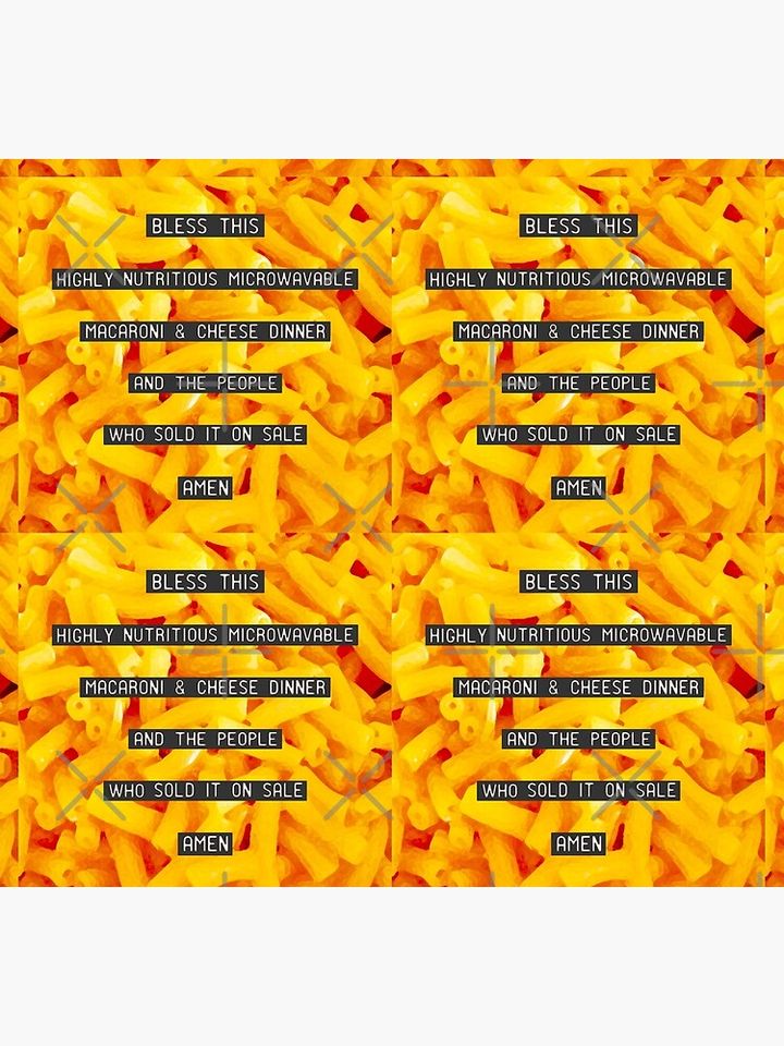 The Macaroni and Cheese Prayer Socks