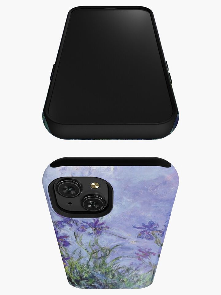 Claude Monet : Lilac Irises 1914 iPhone Case