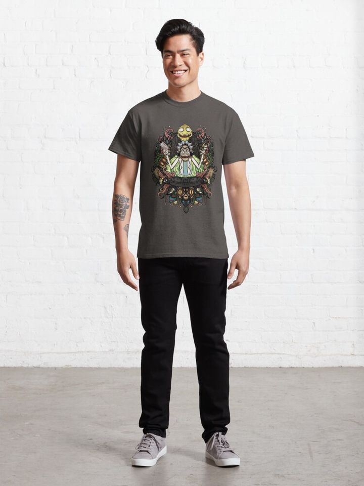 DJ Rick - Rick and Rickandmorty (TM) Classic T-Shirt
