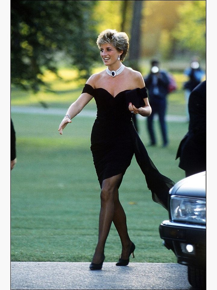 Diana, Princess of Wales, Revenge Dress Premium Matte Vertical Poster