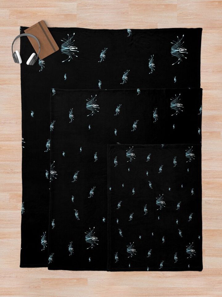 Woodsprites Throw Blanket