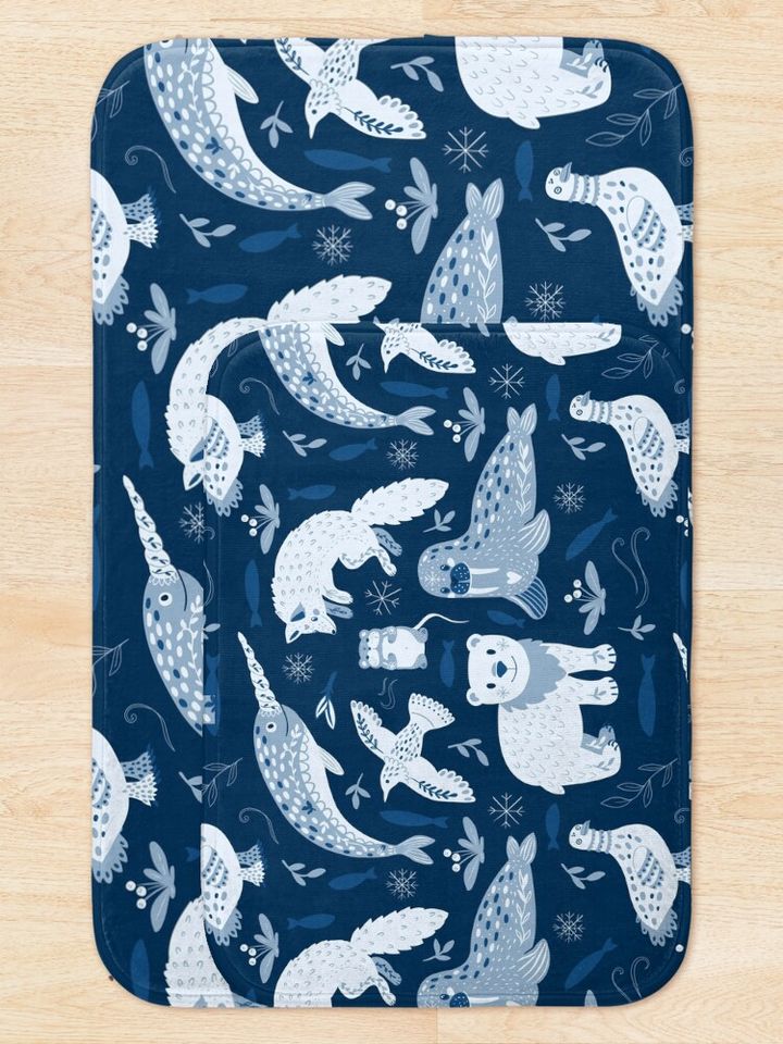 Arctic nature Bath Mat