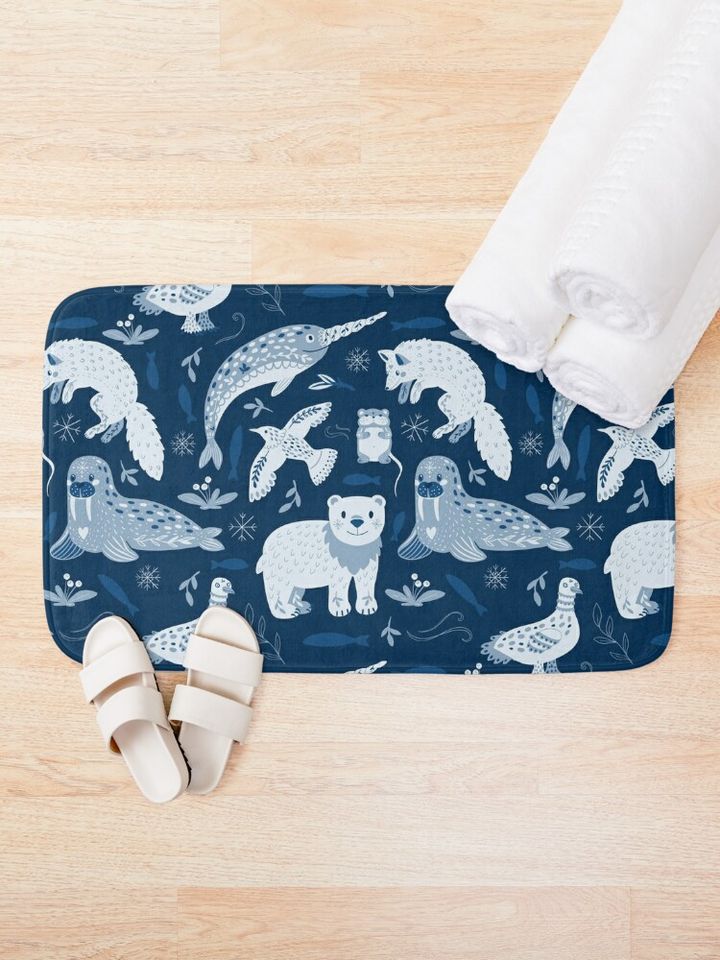 Arctic nature Bath Mat