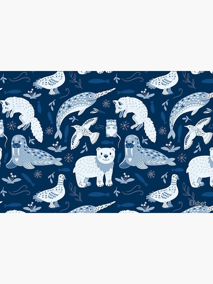 Arctic nature Bath Mat