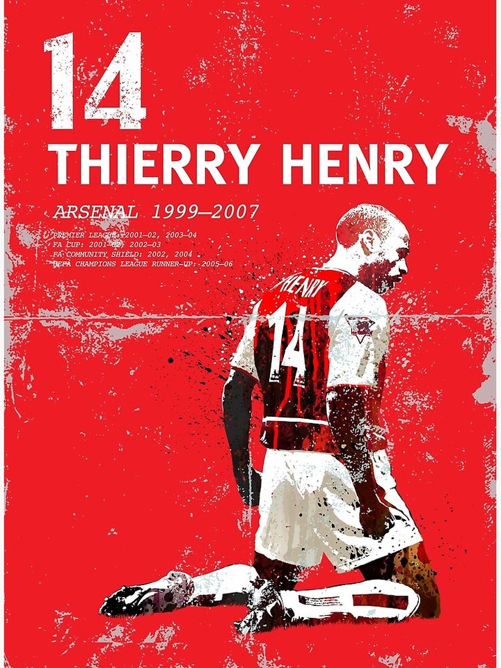 Thierry henry poster #3 Premium Matte Vertical Poster