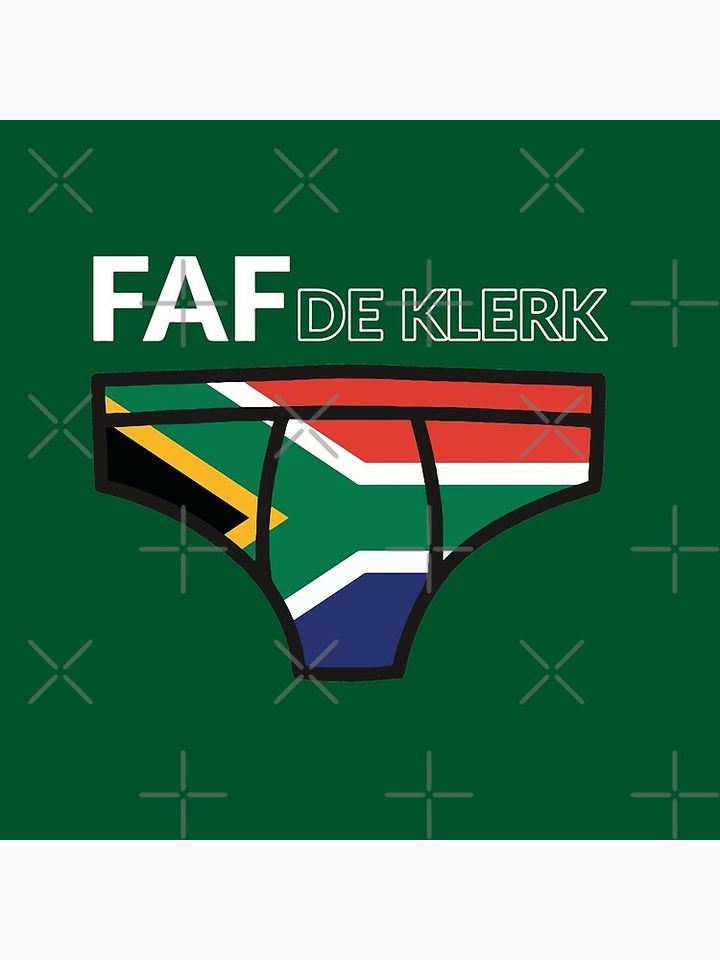 Faf De Klerk - 2019 Springbok Rugby World Cup Champion Throw Pillow