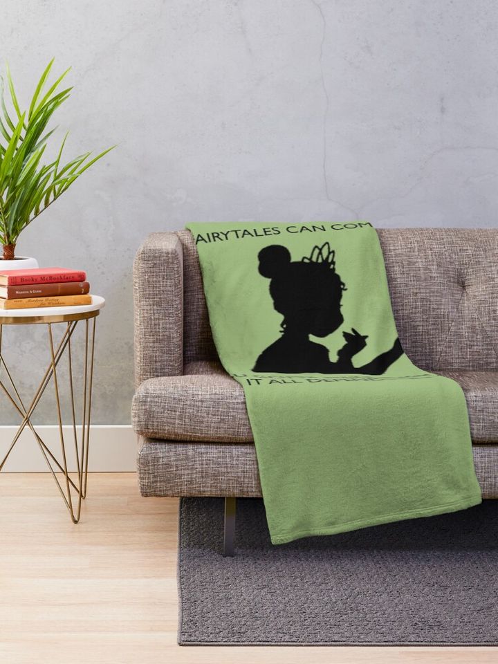 Princess and the Frog Throw Blanket